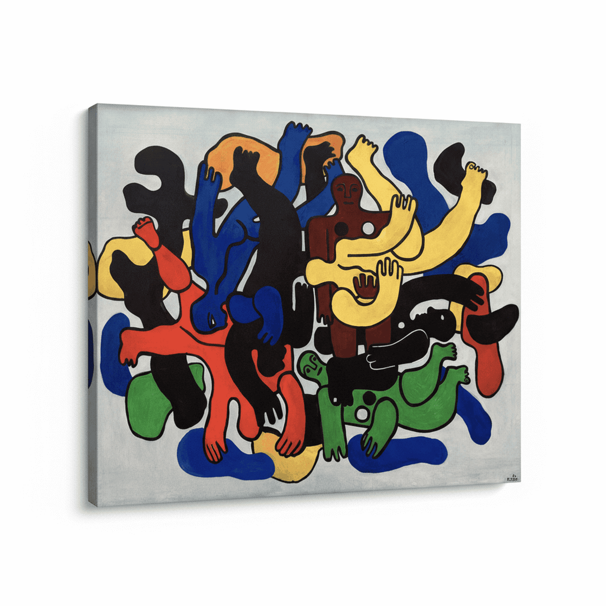 Schwarze Taucher in Groß | Fernand Léger