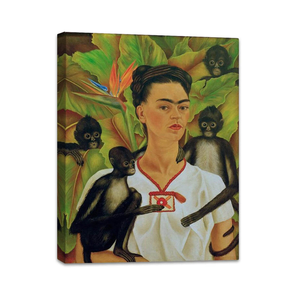 Selbstportrait mit Affen | Frida Kahlo