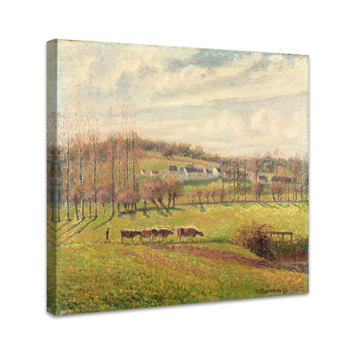 Sommerlandschaft, Eragny | Camille Pissarro