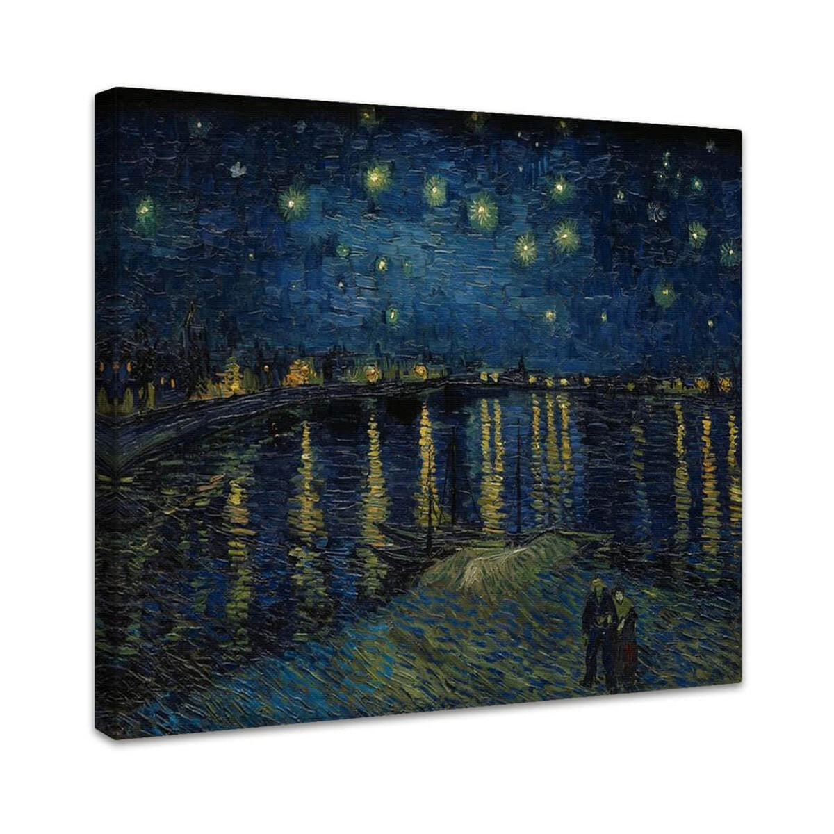 Sternennacht über der Rhone | Vincent van Gogh