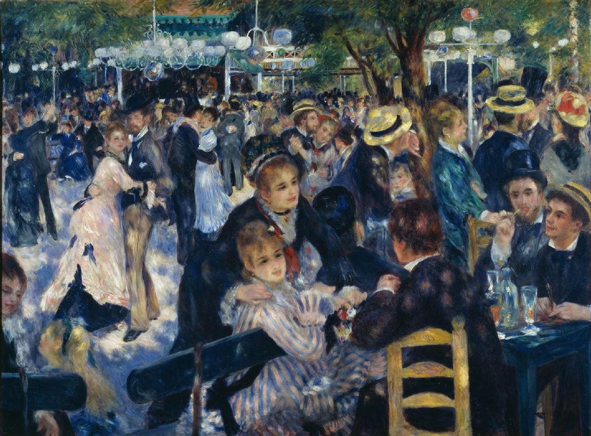 Tanz im Moulin de la Galette | Pierre-Auguste Renoir