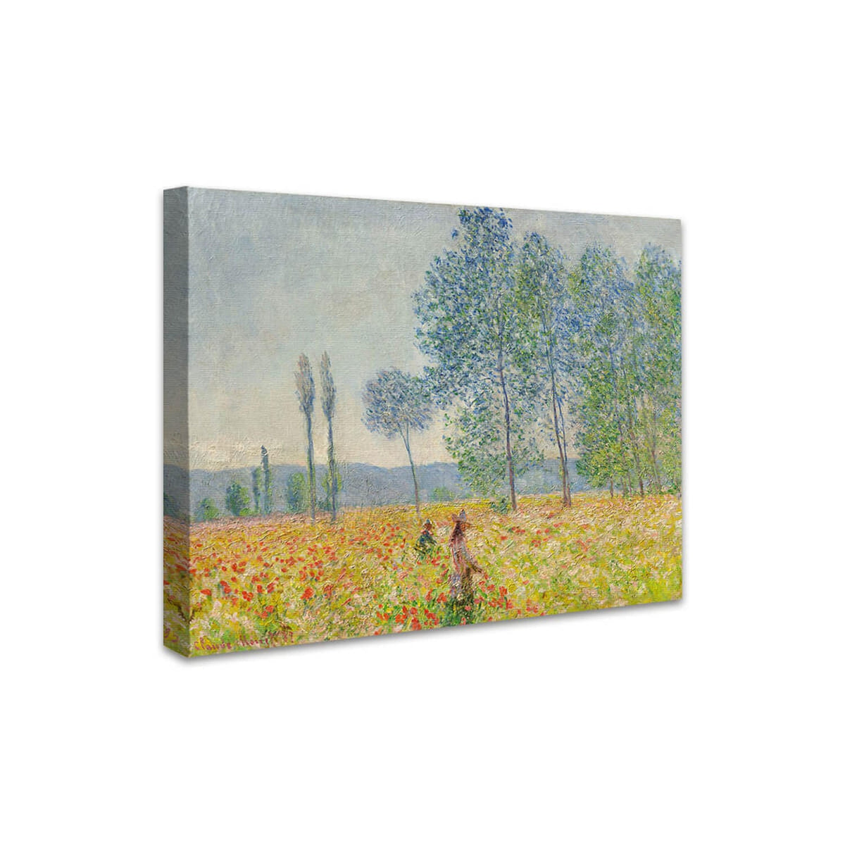 Unter den Pappeln | Claude Monet