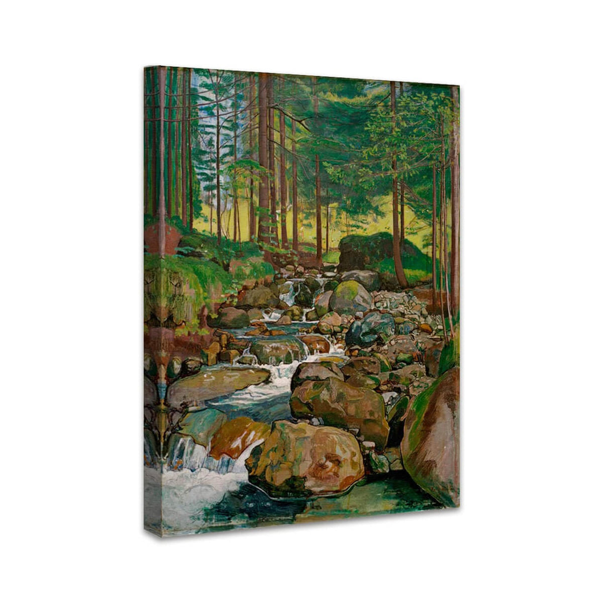 Wald mit Bergbach | Ferdinand Hodler