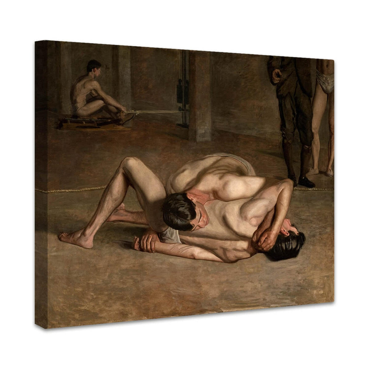 Wrestlers  | Thomas Eakins