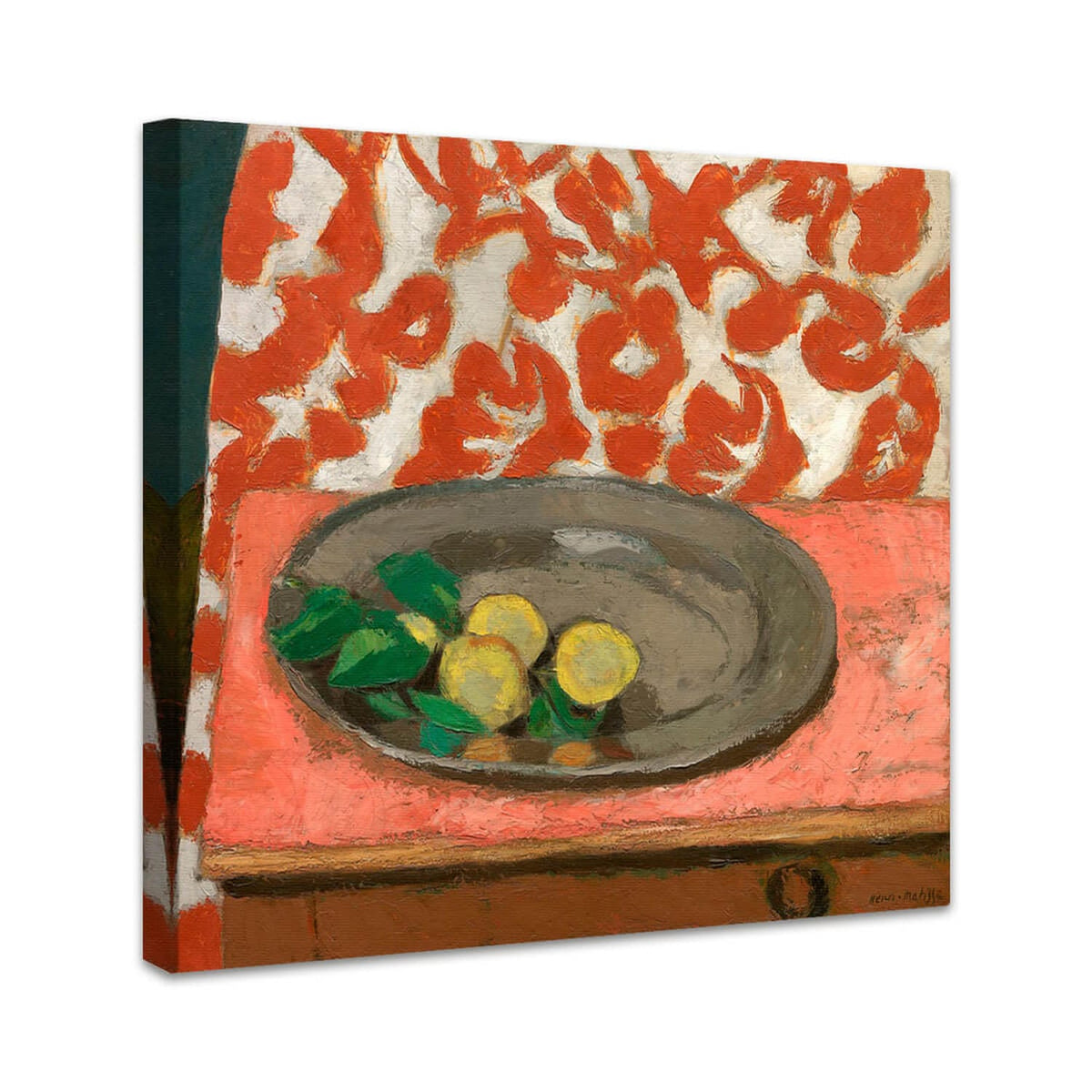 Zitronen auf einem Zinnteller | Henri Matisse
