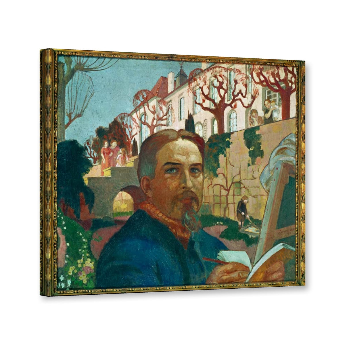 Autoportrait von Maurice Denis als Leinwand – Perspektivansicht