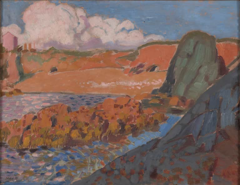 La plage rouge