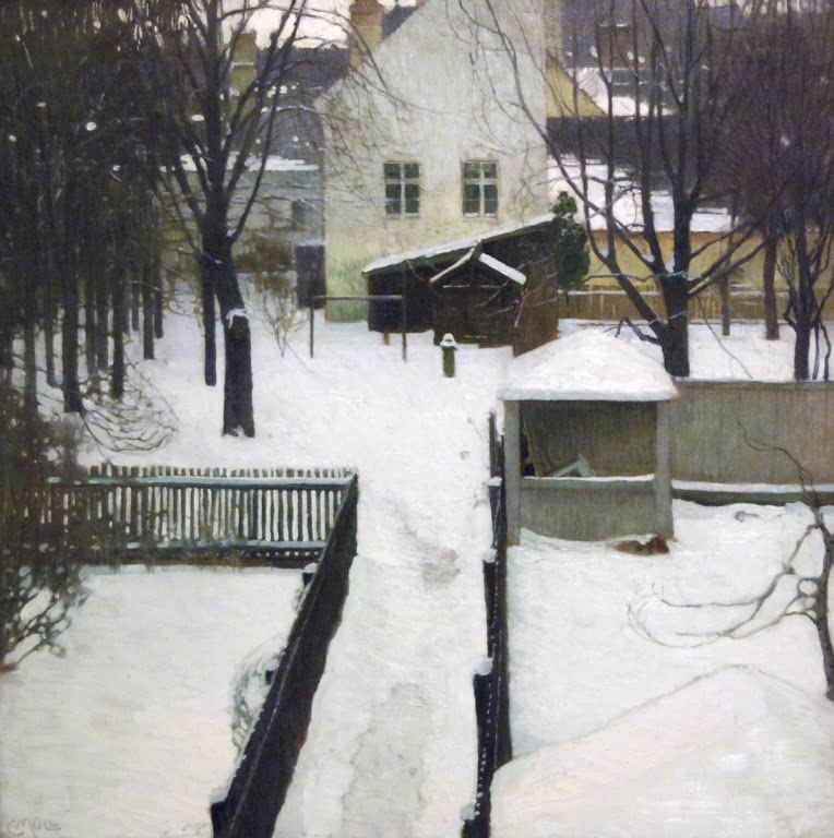 Winter Courtyard
