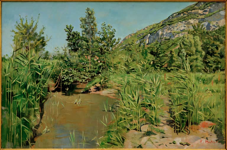 Teichlandschaft bei Veyrier