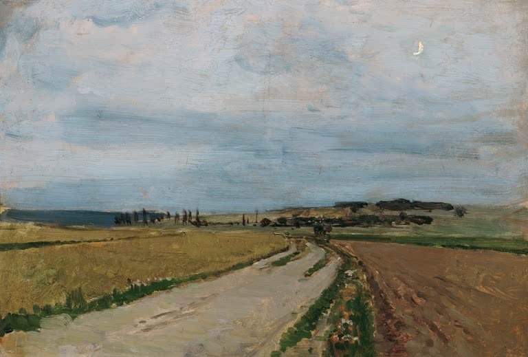 Stimmungsstudie Abend, Michelhausen-Plankenberg