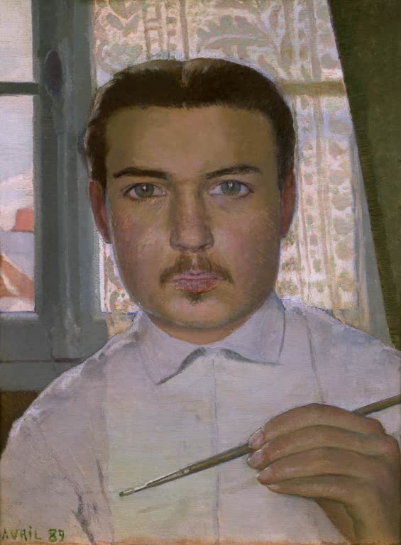 Portrait de l'artiste à 19 ans