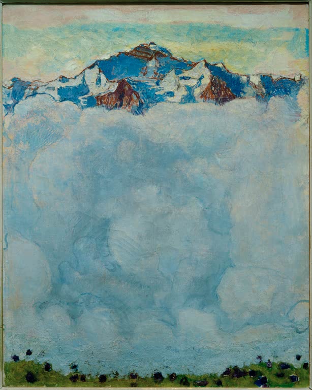 Die Jungfrau über dem Nebelmeer