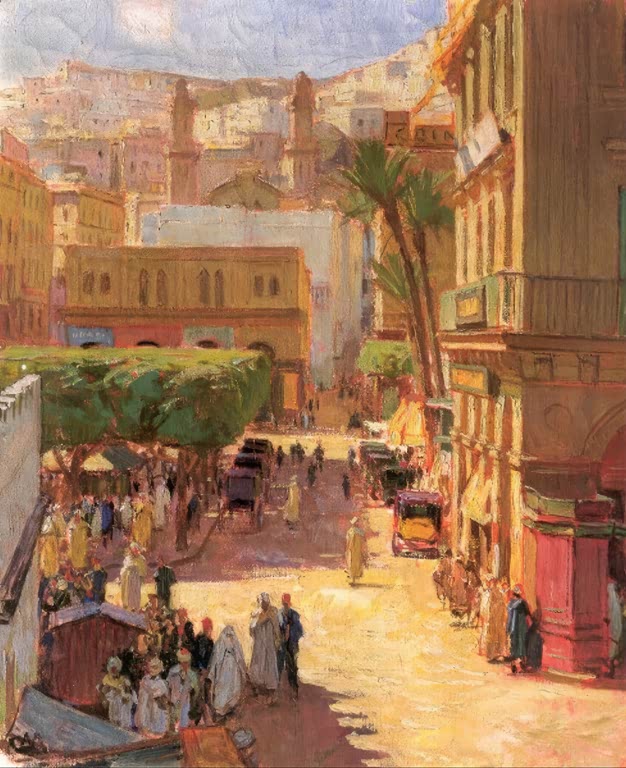 Street scene in Algiers