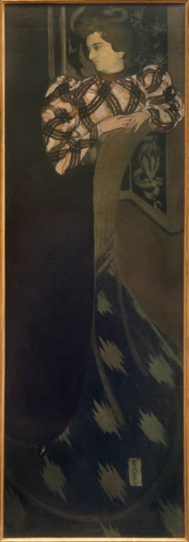 Madame Ranson en vert