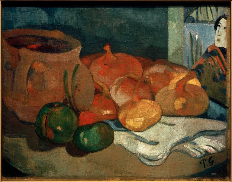 Nature morte aux oignons