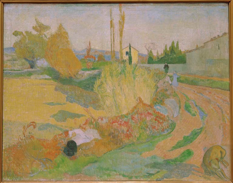 Paysage près d'Arles