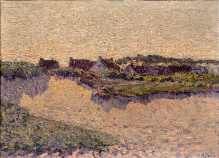 Village in the dunes