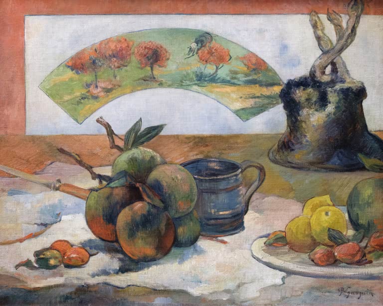 Nature morte à l'éventail