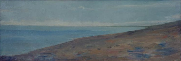 Küste mit blauem Meer und sandigem Hang – Peder Severin Kröyer Skagen Strand Kunstkopie