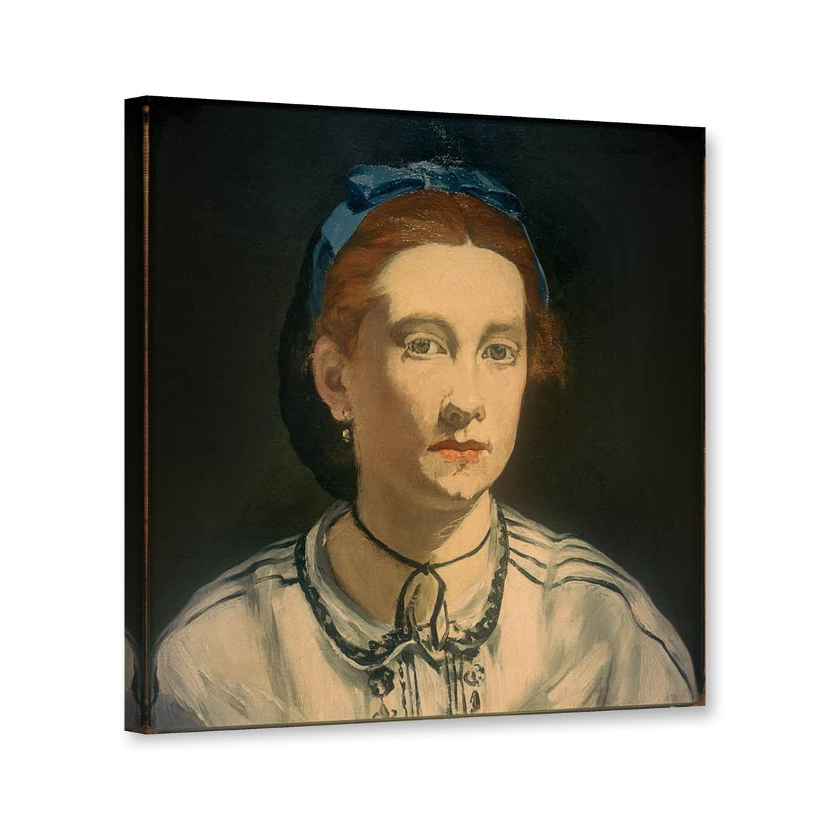 Victorine Meurent von Édouard Manet als Leinwand – Perspektivansicht